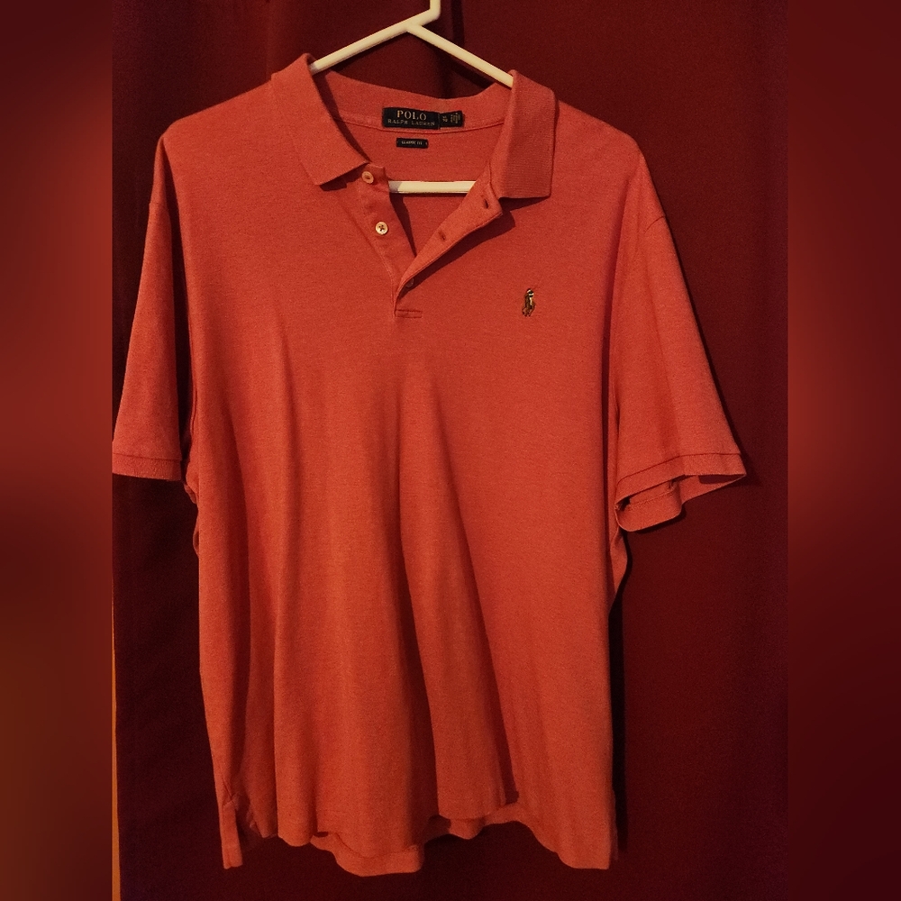Ralph Lauren Coral Polo Shirt